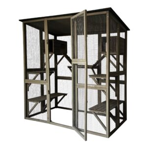 Wooden Cat Cage