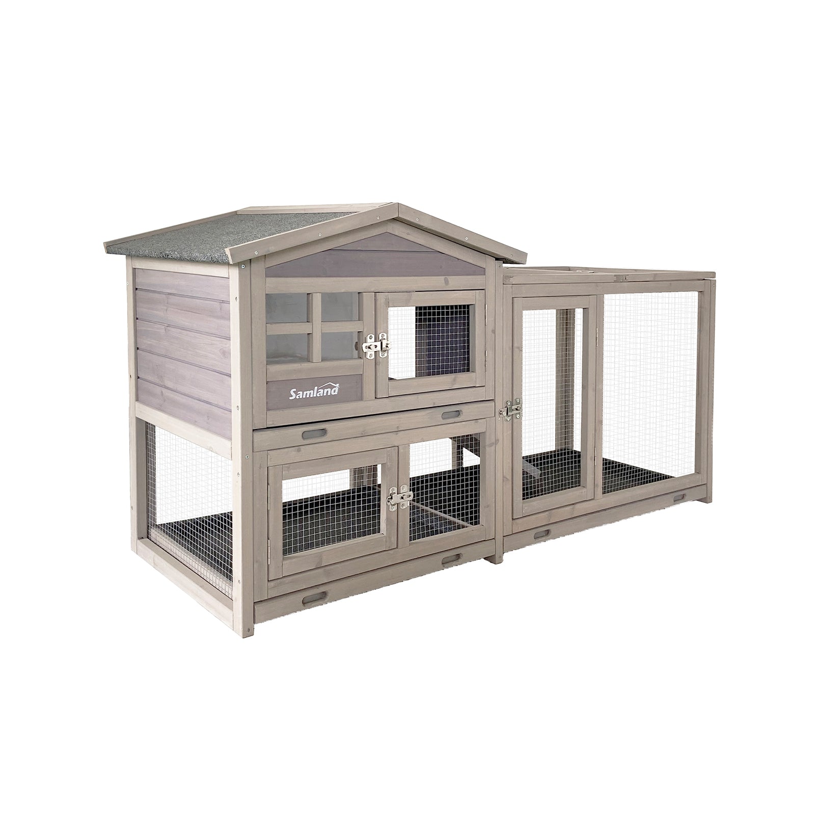 Samland Rabbit Hutch | Indoor/Outdoor Bunny Cage – Nice N Cheap Variety Store Rabbit Hutch