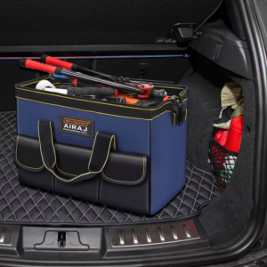 Electrician'S Tool Kit - Durable Oxford Multi-Pocket Organizer, With Adjustable Shoulder Strap, Blue And Black, Suitable For Workshop, Car Repair, Home And Gardening Use, Worker'S Tool Kit, Garden Tool Carrier, Stylish Design, Reinforced Corners – Nice N Cheap Variety Store Electrician'S Tool Kit - Durable Oxford Multi-Pocket Organizer, With Adjustable Shoulder Strap, Blue And Black, Suitable For Workshop, Car Repair, Home And Gardening Use, Worker'S Tool Kit, Garden Tool Carrier, Stylish Design, Reinforced Corners - Image 3