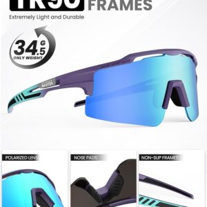 Polarized Sports Sunglasses
