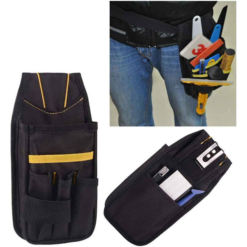 Tool Belt, Tool Pouch, Small Tool Bag With Adjustable Nylon Belt, Waterproof For Technician, Builder, Maintenance – Nice N Cheap Variety Store Tool Belt, Tool Pouch, Small Tool Bag With Adjustable Nylon Belt, Waterproof For Technician, Builder, Maintenance