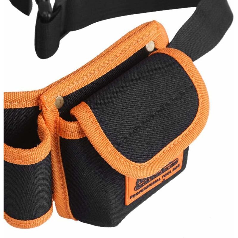 Electrician Tool Belt Tool Holder Belt For Carpenter Diy Woodworker Adjustable Nylon Belt – Nice N Cheap Variety Store Electrician Tool Belt Tool Holder Belt For Carpenter Diy Woodworker Adjustable Nylon Belt - Image 4