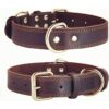 Genuine Leather Dog Collar - M | Durable &Amp; Engravable – Nice N Cheap Variety Store Leather Dog Collar