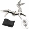 Multi-Tool Pliers Kit Multifunction Pocket Tool With Black Leather Sheath, Multitools Pliers For Camping, Fishing, – Nice N Cheap Variety Store Multi-Tool Pliers Kit Multifunction Pocket Tool With Black Leather Sheath, Multitools Pliers For Camping, Fishing, Product Image Nice N Cheap Variety Store