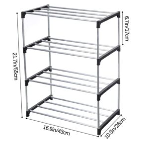 3-Tier Stackable Shoe Rack, Space Saving Storage For Shoes Bags And Accessories, 43 X 26 X 55Cm – Nice N Cheap Variety Store 3-Tier Stackable Shoe Rack, Space Saving Storage For Shoes Bags And Accessories, 43 X 26 X 55Cm - Image 2