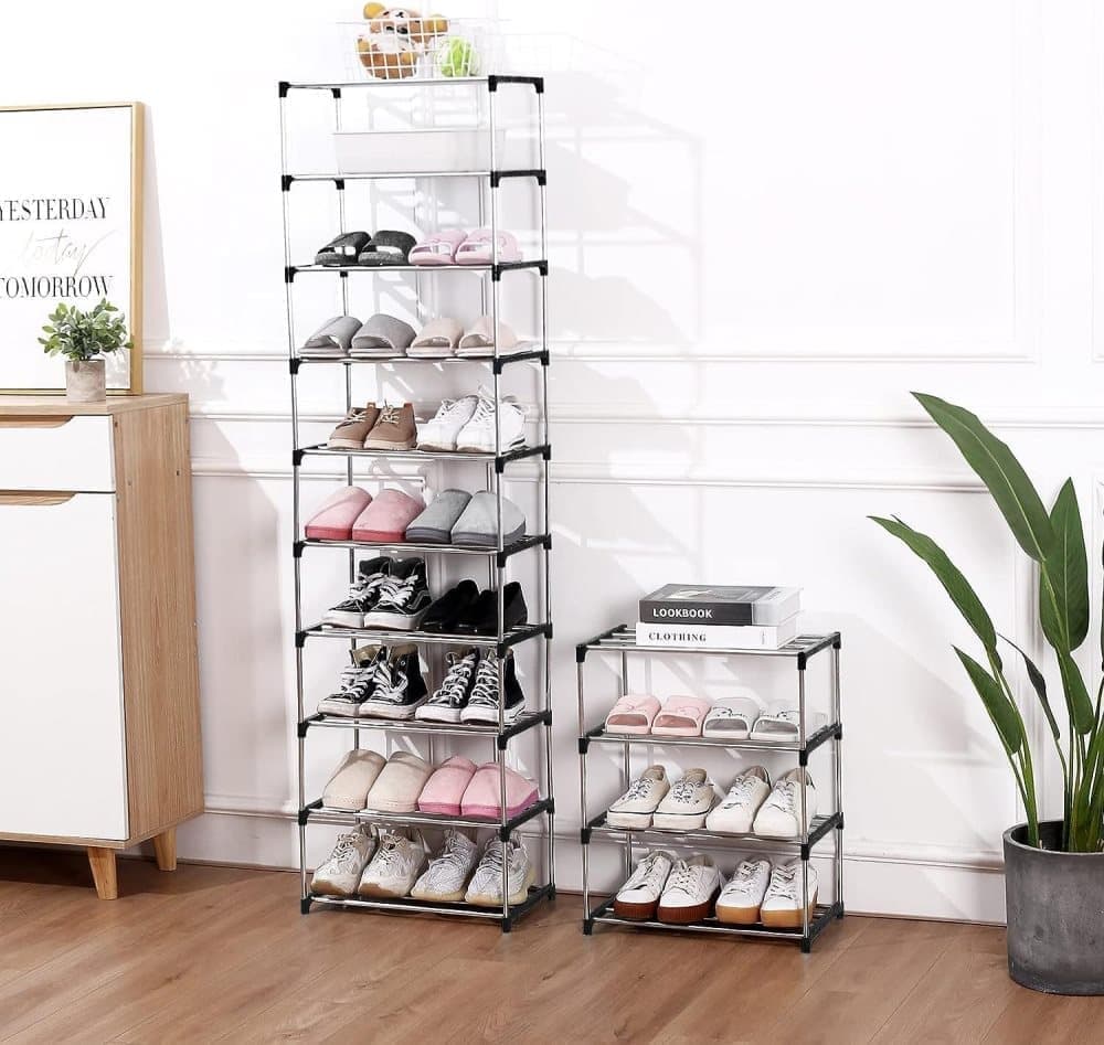 3-Tier Stackable Shoe Rack, Space Saving Storage For Shoes Bags And Accessories, 43 X 26 X 55Cm – Nice N Cheap Variety Store 3-Tier Stackable Shoe Rack, Space Saving Storage For Shoes Bags And Accessories, 43 X 26 X 55Cm - Image 7
