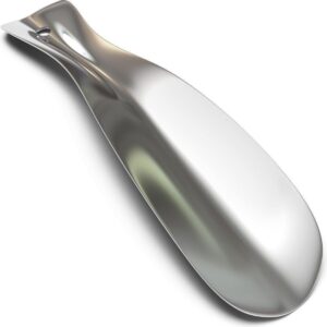 Shoehorn – Stainless Steel – Metal - 15 cm