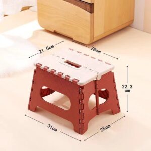 Stool - Small Stool - Step Stool Foldable - Foldable Stool - Foldable Step Stool - Up To 100 Kg - 31X25 Cm - Safe - Non-Slip - Space-Saving - Red - Sturdy - Easily Foldable Stool - Portable Footstool – Nice N Cheap Variety Store Stool - Small Stool - Step Stool Foldable - Foldable Stool - Foldable Step Stool - Up To 100 Kg - 31X25 Cm - Safe - Non-Slip - Space-Saving - Red - Sturdy - Easily Foldable Stool - Portable Footstool - Image 5