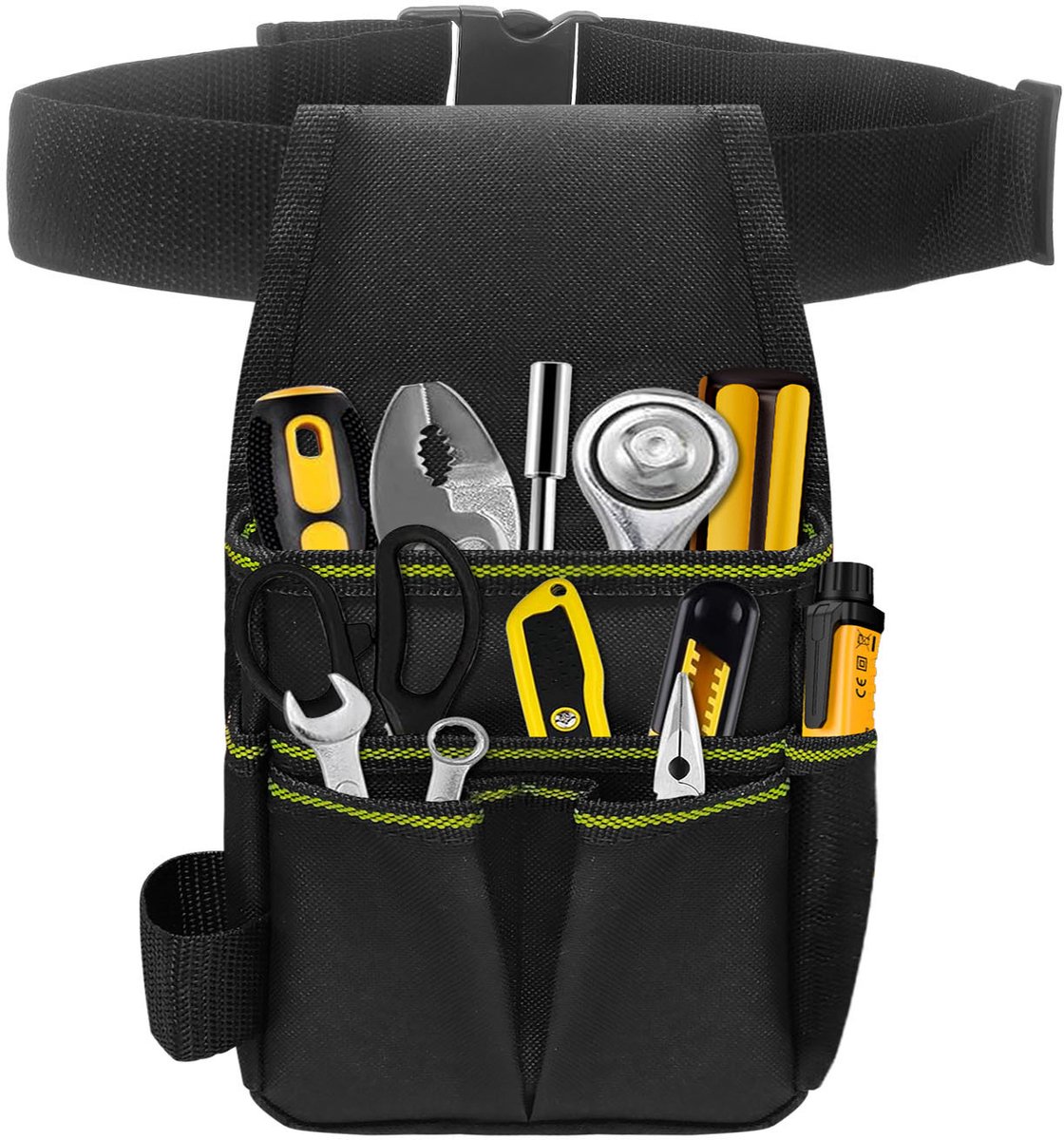 Tool Bag - Hardware Tool Bag - Hardware Storage Bag - Waist Bag - Small Oxford Canvas Tool Bag - With Adjustable Nylon Waist Strap, Suitable For Electricians, Carpenters, And Repair Technicians. – Nice N Cheap Variety Store Tool Bag - Hardware Tool Bag - Hardware Storage Bag - Waist Bag - Small Oxford Canvas Tool Bag - With Adjustable Nylon Waist Strap, Suitable For Electricians, Carpenters, And Repair Technicians.