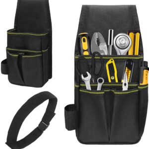 Tool Bag - Hardware Tool Bag - Hardware Storage Bag - Waist Bag - Small Oxford Canvas Tool Bag - With Adjustable Nylon Waist Strap, Suitable For Electricians, Carpenters, And Repair Technicians. – Nice N Cheap Variety Store Tool Bag - Hardware Tool Bag - Hardware Storage Bag - Waist Bag - Small Oxford Canvas Tool Bag - With Adjustable Nylon Waist Strap, Suitable For Electricians, Carpenters, And Repair Technicians. - Image 5