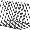 Bookends - Metal Stand - Folder - Black 9-Grid - 1 Pack Product Image Nice N Cheap Variety Store
