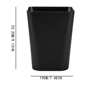 1.6 Gallon Small Trash Can, Heavy Duty Bathroom Wastebasket, Plastic Garbage Can For Kitchen Office Bathroom (White/1 Pcs) 7.48X9.13 7.48&Quot; X 9.13&Quot; Coffee – Nice N Cheap Variety Store 1.6 Gallon Small Trash Can, Heavy Duty Bathroom Wastebasket, Plastic Garbage Can For Kitchen Office Bathroom (White/1 Pcs) 7.48X9.13 7.48&Quot; X 9.13&Quot; Coffee - Image 2