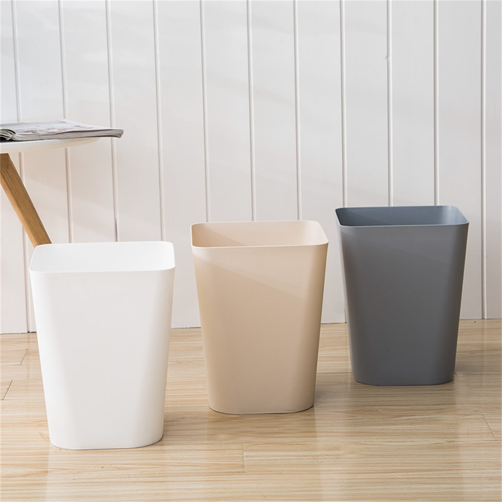 1.6 Gallon Small Trash Can, Heavy Duty Bathroom Wastebasket, Plastic Garbage Can For Kitchen Office Bathroom (White/1 Pcs) 7.48X9.13 7.48&Quot; X 9.13&Quot; Khaki – Nice N Cheap Variety Store 1.6 Gallon Small Trash Can, Heavy Duty Bathroom Wastebasket, Plastic Garbage Can For Kitchen Office Bathroom (White/1 Pcs) 7.48X9.13 7.48&Quot; X 9.13&Quot; Khaki - Image 6