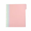 4Pcs/1Set- 4 Tab Binder Dividers With Tabs, Plastic Dividers For Ring Binder, Letter Size Binder Tabs For Organizing Office Home Files, Write And Erase Notebook/Page Dividers(Multicoloreda5) Z1-A4 Product Image Nice N Cheap Variety Store