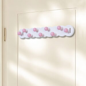 Wall Mount Coat Rack, Rainbow Hooks For Boys And Girls, Cute Bathroom Decor, Colorful Backpack Hanger For Clothes, Hats, And Towels In Bedroom,Strong Adhesive Hanging Hook Nine Hooks B – Nice N Cheap Variety Store Wall Mount Coat Rack, Rainbow Hooks For Boys And Girls, Cute Bathroom Decor, Colorful Backpack Hanger For Clothes, Hats, And Towels In Bedroom,Strong Adhesive Hanging Hook Nine Hooks B - Image 6