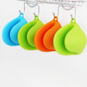 Oven Mitts Heat Resistant, Mini Oven Mitts, Mini Silicone Oven Gloves,Pinch Grips Mitts Potholder For Kitchen Cooking &Amp; Baking, 1 Pcs, 3.93X3.35 3.93&Quot; X 3.35&Quot; Red - Image 8