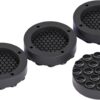 Washing Machine Vibration Dampers - Washing Machine Feet - Anti-Vibration Pads - Appliance Accessories - Sound Dampener - Washing Machine Riser - Anti-Slip Mat - Dryer Accessories - Vibration Damper - Floor Protection - Washing Machine Damper - Black - 4 Product Image Nice N Cheap Variety Store