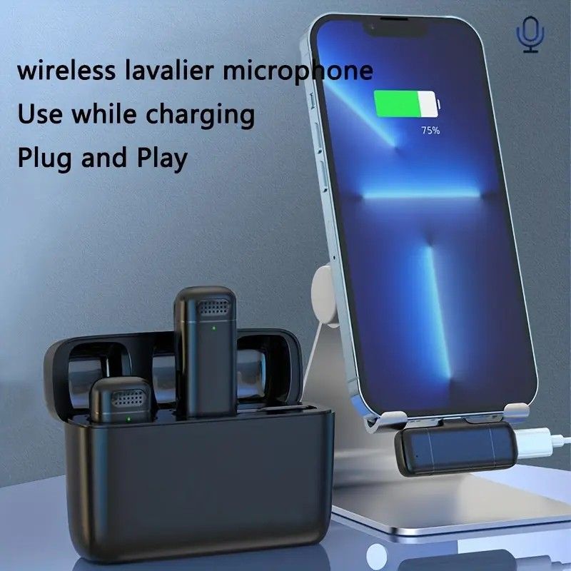 Wireless Lavalier Microphone Set - Yellow Inner Case – Nice N Cheap Variety Store Wireless Lavalier Microphone Set - Yellow Inner Case - Image 13