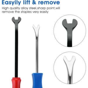 Furniture Staple Removal Tool, Staple Remover Heavy Duty Remover Nail Puller Removal Tool Furniture Nail Remover (2 Pcs) - Image 3
