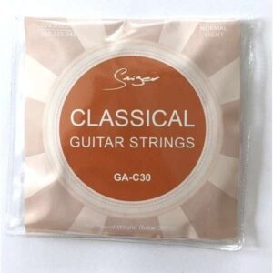 Premium GA-C30 transparent nylon strings set pack for classical guitar