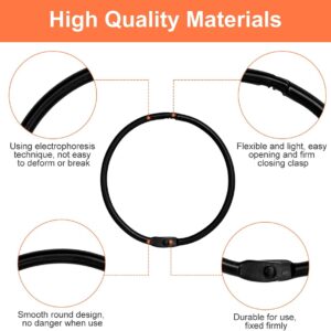 Loose Leaf Binder Book Rings -  36 Pcs 2 Inch Large Metal O Ring Binding Rings For Index Card, School Notecards, Office (Black) - Image 7