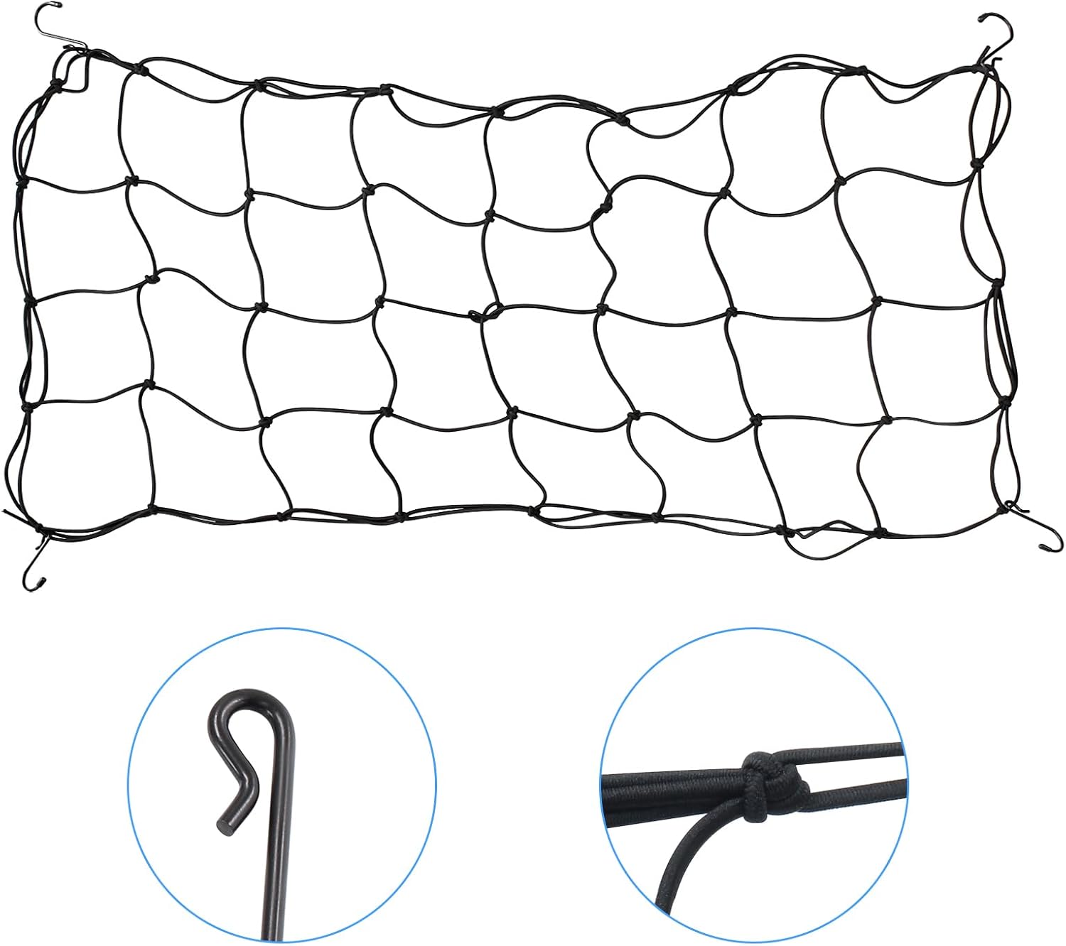 1. Heavy Duty 2X4Ft Stretchy Trellis Netting With Hooks – Nice N Cheap Variety Store 2 X 4Ft Trellis