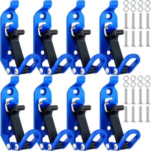 8 Pcs Shovel Holder, Heavy Duty Shovel Mounts for Roof Rack, Quick Release Axe Holder Mount Kit, Metal and Rubber Car Accessories Garage Storage Wall Mounting Brackets Truck