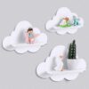 3 Pcs Floating Cloud Shelves For Wall White Wavy Small Floating Shelves For Bathroom Living Room Bedroom Corner Nursery Decor – Nice N Cheap Variety Store 3 Pcs Floating Cloud Shelves For Wall White Wavy Small Floating Shelves For Bathroom Living Room Bedroom Corner Nursery Decor Product Image Nice N Cheap Variety Store