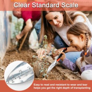 Garden Tools Set, 3 Pack Heavy Duty Gardening Tools Set Include Garden Shovel + Garden Shovel Trowel Garden Tool With Measurement Mark, Heavy Duty Gardening Shovel Hand Tools - Image 8