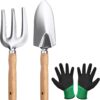 Petluno Garden Tool Set, 3-Piece Garden Tool, Stainless Steel Hand Tools, Gift Set With Ergonomic Handles, Including A Wide Spade Product Image Nice N Cheap Variety Store