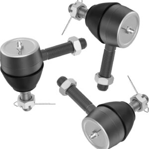 Ball Joint Kit,Set of (3) Tie Rod End with grease fitting Fits for Club Car DS Golf Carts (1976-2008) -