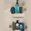 Safoner Rv Shower Corner Storage Bar- Adjustable Stainless Steel Rod For Corner Shelves In Camper, Length 7.9-13.7 Inches- Rv Bathroom Organization Must Have Accessories (2 Pack Product Image Nice N Cheap Variety Store