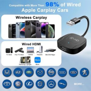 Wireless Carplay Adapter With Hdmi Input For Iphone – Nice N Cheap Variety Store Wireless Carplay Adapter With Hdmi Input For Iphone - Image 5