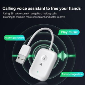 Apple Carplay &Amp; Android Auto Wireless Adapter Dual Ports - Image 5