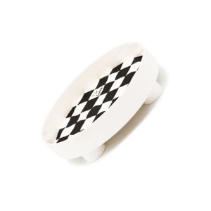 Checkerboard Storage Tray White Small – Nice N Cheap Variety Store Checkerboard Storage Tray