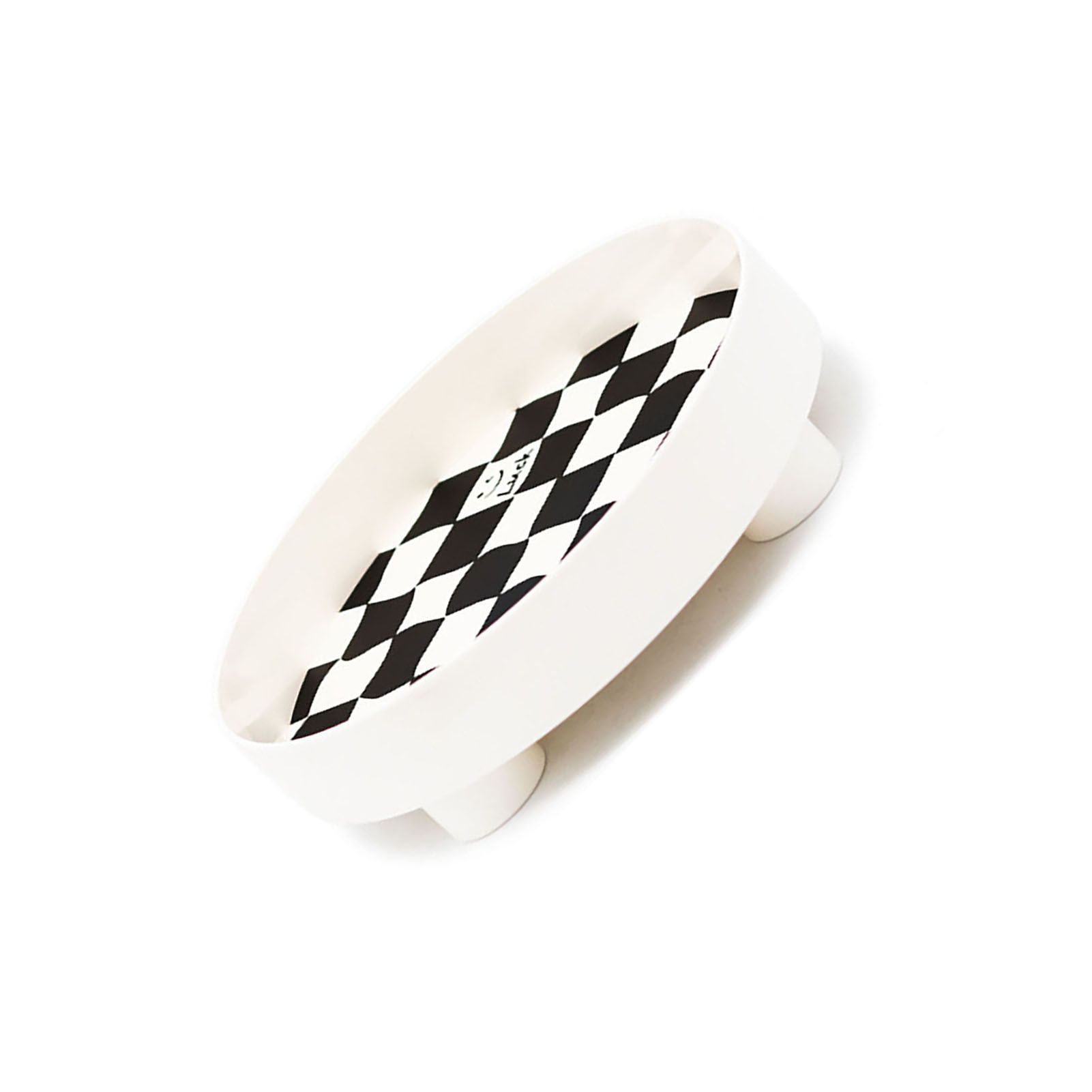 Checkerboard Storage Tray White Small – Nice N Cheap Variety Store Checkerboard Storage Tray
