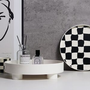 Checkerboard Storage Tray White Small – Nice N Cheap Variety Store Checkerboard Storage Tray