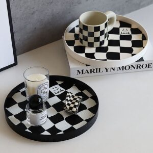 Checkerboard Storage Tray White Small – Nice N Cheap Variety Store Checkerboard Storage Tray