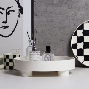 Checkerboard Storage Tray White Small – Nice N Cheap Variety Store Checkerboard Storage Tray