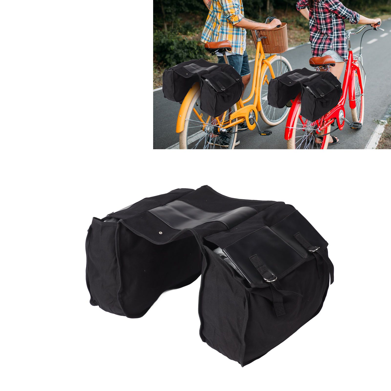 Bike Rear Seat Carrier Pack | Large Capacity – Nice N Cheap Variety Store Bike Rear Seat Pack