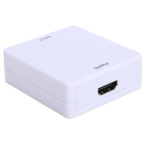 Vga To Hdmi Conversion Box Connecting An Old Desktop Pc To A Modern Television Monitor