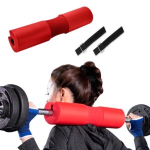 Red Barbell Pad For Squats, Lunges &Amp; Hip Thrusts – Nice N Cheap Variety Store Barbell Pad