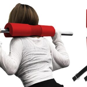 Red Barbell Pad For Squats, Lunges &Amp; Hip Thrusts – Nice N Cheap Variety Store Barbell Pad