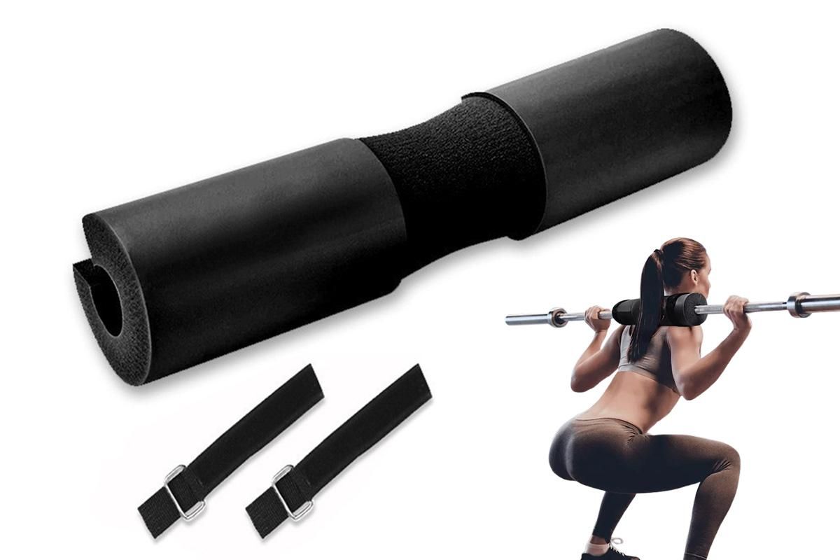 Red Barbell Pad For Squats, Lunges &Amp; Hip Thrusts – Nice N Cheap Variety Store Barbell Pad
