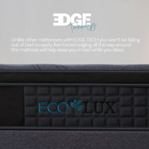 Eco Lux Euro Top 7 -Zone Pocket Spring Mattress Plush Edge Support Medium Firm - Single – Nice N Cheap Variety Store Eco Lux Euro Top 7 -Zone Pocket Spring Mattress Plush Edge Support Medium Firm - Single - Image 7