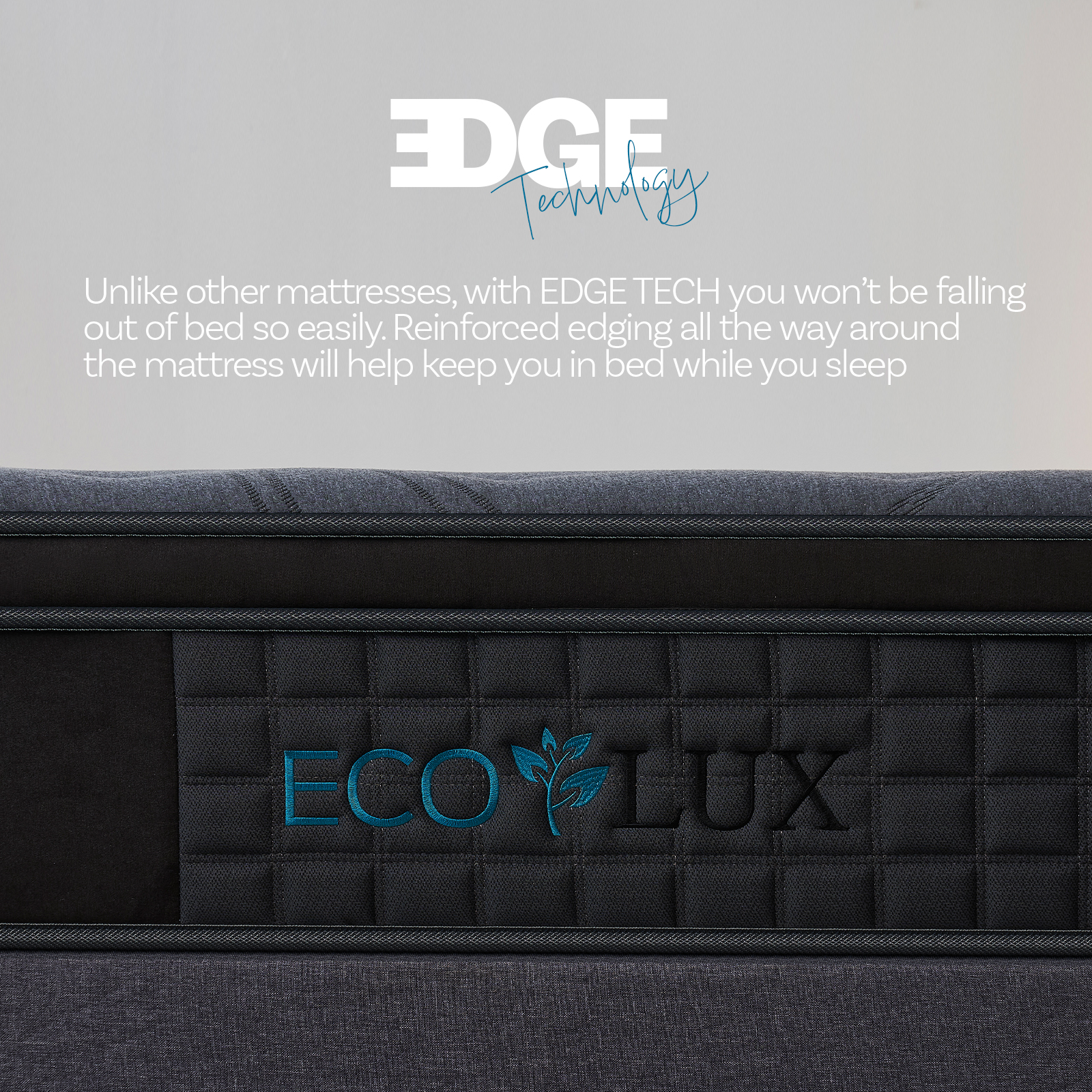 Eco Lux Euro Top 7 -Zone Pocket Spring Mattress Plush Edge Support Medium Firm - Single – Nice N Cheap Variety Store Eco Lux Euro Top 7 -Zone Pocket Spring Mattress Plush Edge Support Medium Firm - Single - Image 7
