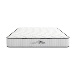 Comforpedic Mattress 5 Zone Medium Support Foam Bonnell Spring 21Cm - King - White  Black - Image 8