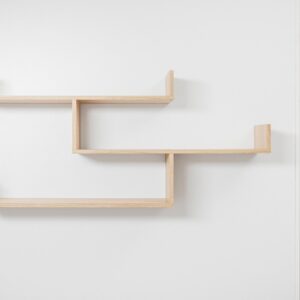 Zurich Multi Level Shelf Kit (Oak) – Nice N Cheap Variety Store Zurich Multi Level Shelf Kit (Oak) - Image 2