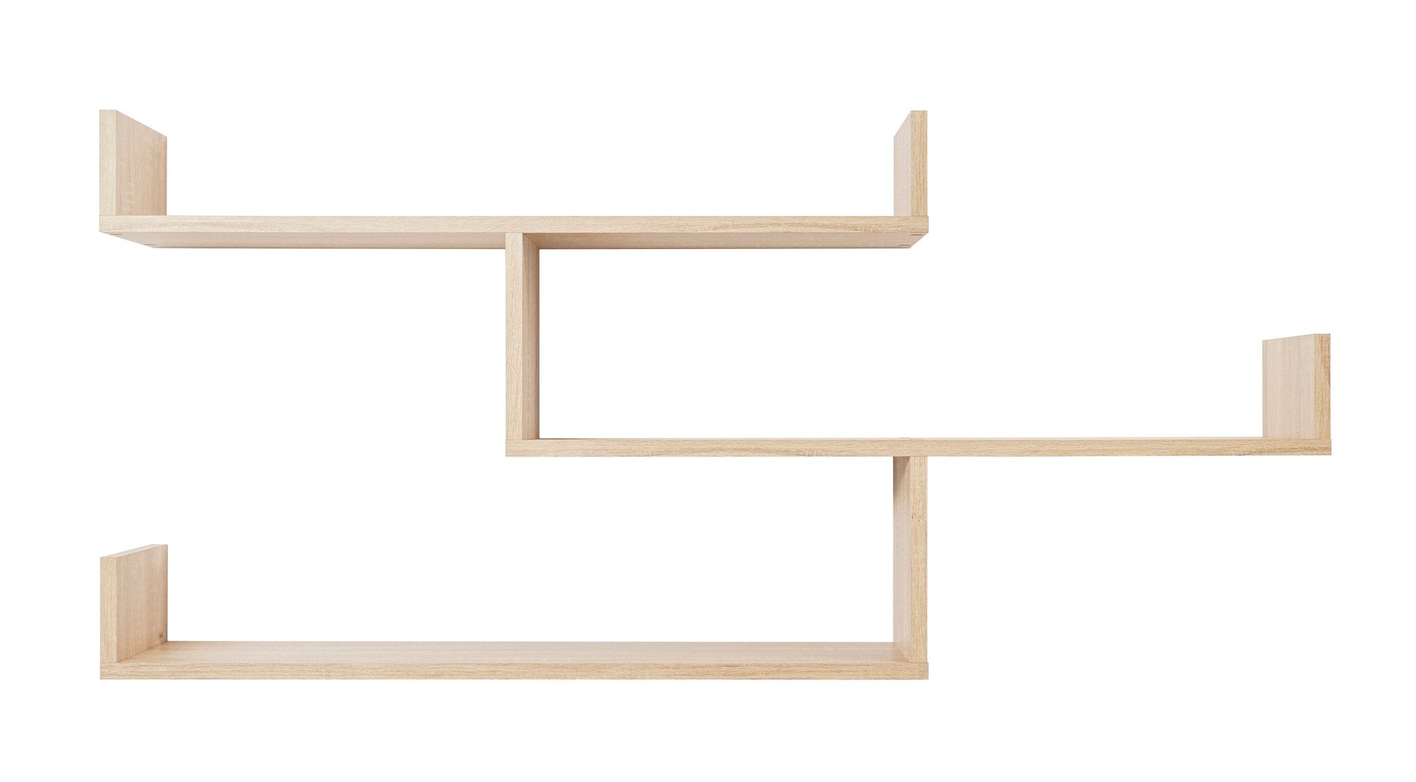Zurich Multi Level Shelf Kit (Oak) – Nice N Cheap Variety Store Zurich Multi Level Shelf Kit (Oak) - Image 3