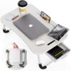 Laptop Bed Desk With Storage And Foldable Legs For Adults, Kids &Amp; Home Office Product Image Nice N Cheap Variety Store